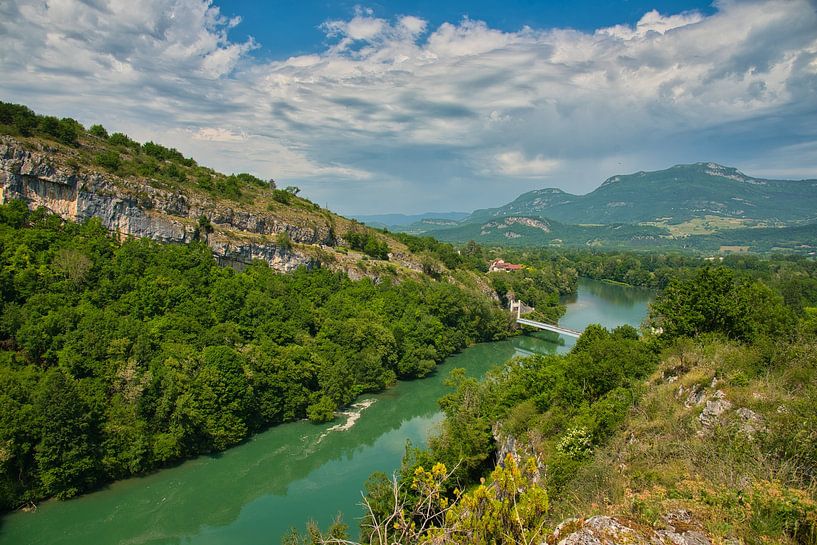Gorges de Balme near Yenne in Savoie by Tanja Voigt