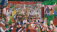 James Ensor. L'entrée du Christ à Bruxelles