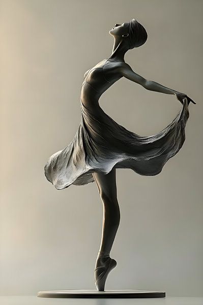 Ballerina sculpture Marisol by Manipulation melody