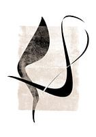 Interlocking Five | Minimalist Line Abstract