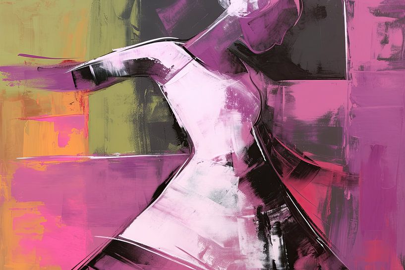La danse par Peinture Abstraite