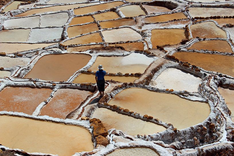 mine de sel Maras Pérou par Marieke Funke