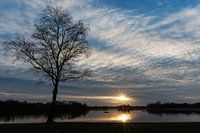 Sonnenuntergang bei 't Hilgelo in Winterswijk