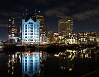 Rotterdam bei Nacht; Das Weiße Haus