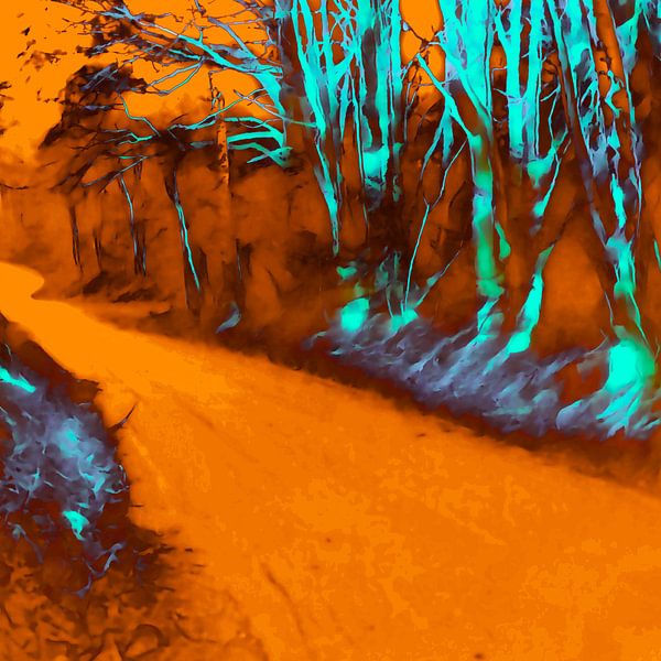 Moderner Natur Expressionist von FRESH Fine Art