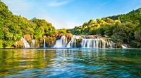 Krka Waterfall in Croatia
