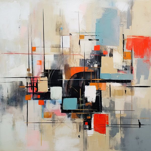 Moderne Kunst Nr.229 von Blickfänger Gemälde