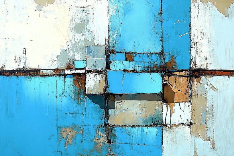 Zen Blau | Blaue Harmonie von Zen und Mehr