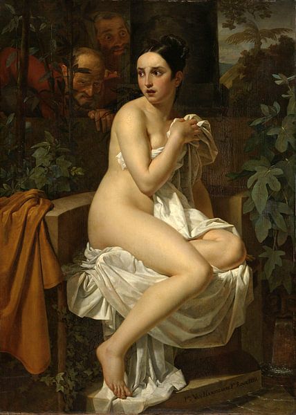 Suzanna and the elders, Pierre Van Hanselaere by Masterful Masters