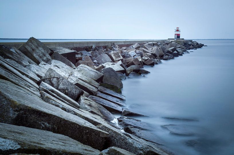 Das Noordpier bei Wijk aan Zee von Fotografie Egmond