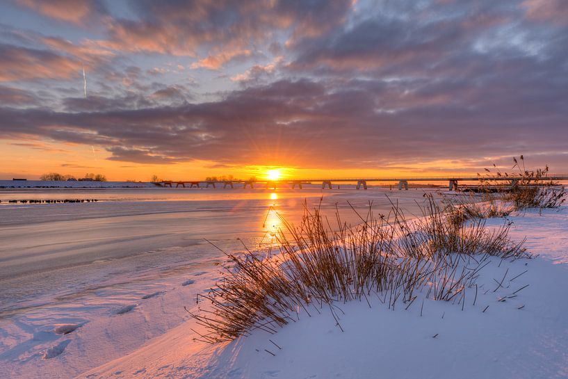 Reevediep Kampen dans la neige par Fotografie Ronald