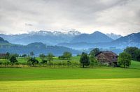 Paysage suisse près de Lucerne
