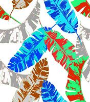 Vibrant Banana leaves