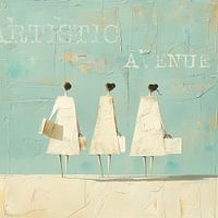 Künstlerische Allee