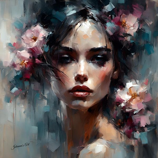 Blühende Schönheit 7 von Johannas Art Creations