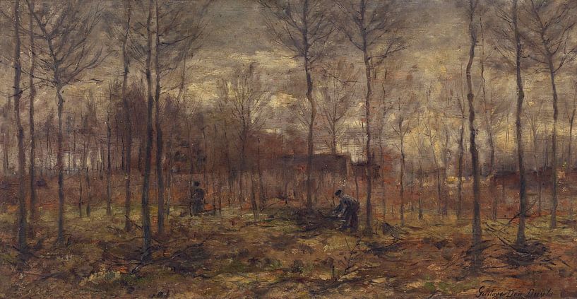 Forest view, Gustave Den Duyts by Atelier Liesjes