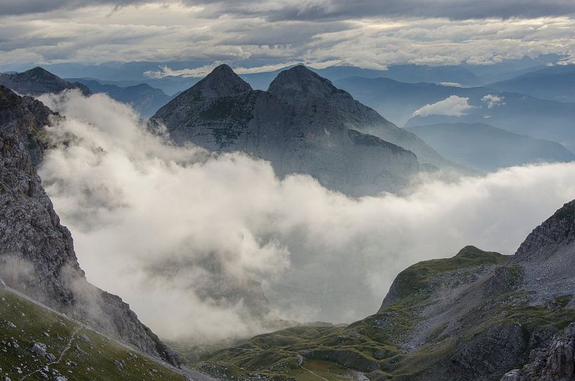 Morgenstimmung in die Brentagruppe von Sean Vos