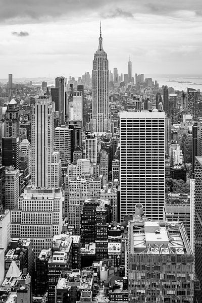 Manhattan du haut du rocher par Dutch Art Works