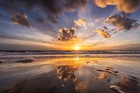 Perfecte zonsondergang