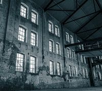 Roof tile factory De Valk Zwartwit