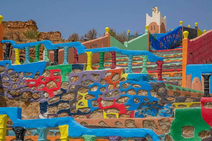 couleurs dans le village par eric t'kindt