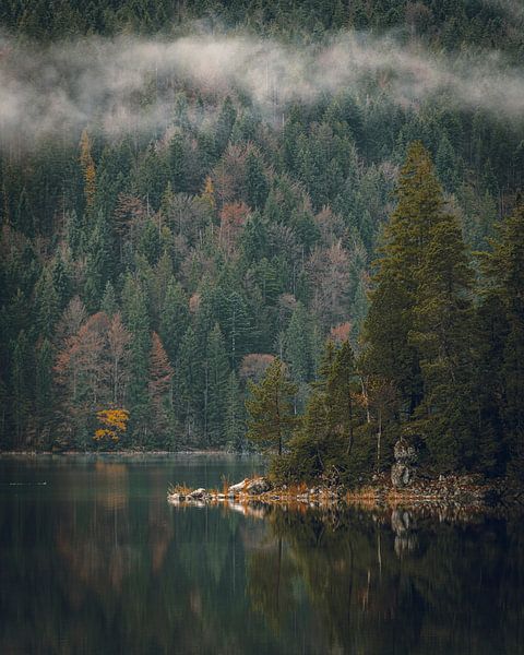 Lake Eibsee in Bavaria by Stefan Schäfer