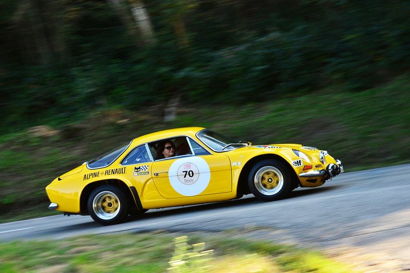 Renault Alpine A110 1600 on the mountain - Eggberg Klassik 2019 by Ingo Laue