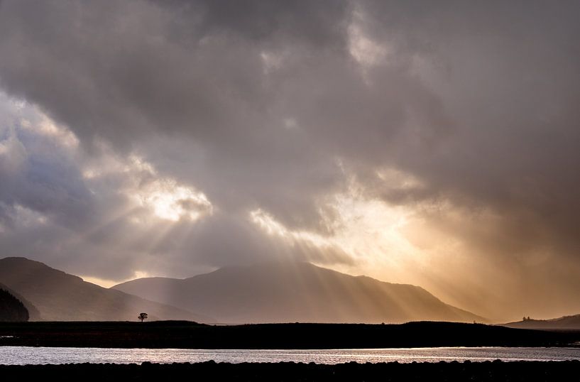 Schottland Eilean Donan Castle Umgebung von martin slagveld