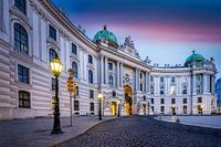 Hofburg in Wien vom Michaelerplatz aus gesehen