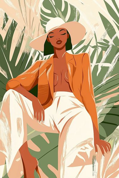 Feminines Flair: Stil und Komfort in der Natur von Bianca ter Riet