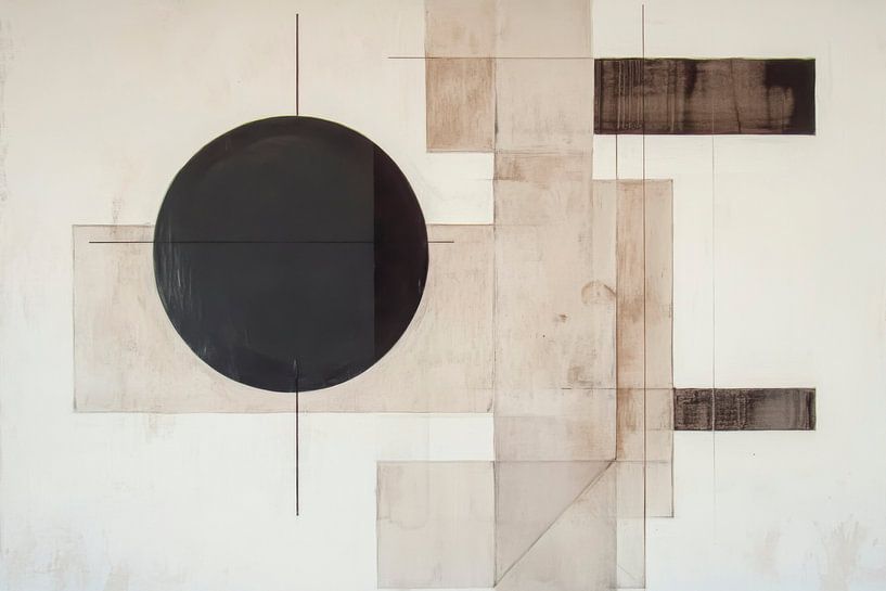 Geometrische Komposition von Poster Art Shop