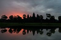 Zonsopkomst boven Angkor Wat