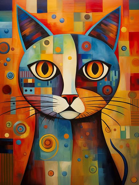 Katze abstrakt von Imagine