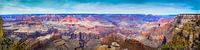 Sehr breites Panorama des Grand Canyon, USA