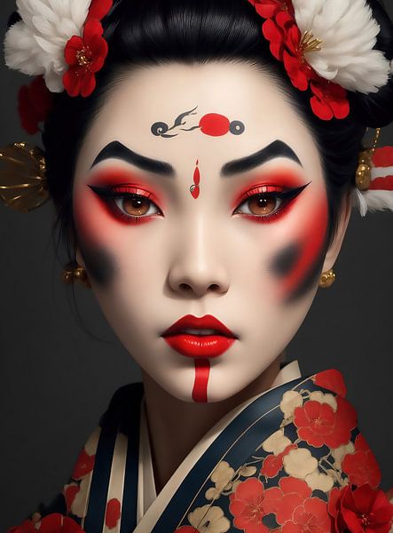 Geisha Japon par Brian Morgan