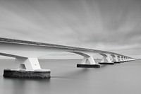 The Zeeland Bridge as a fine art photograph