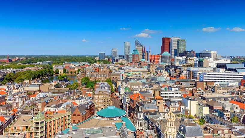 panorama de la ligne d'horizon de La Haye par gaps photography