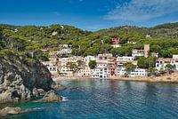 Mediterranean village by the sea