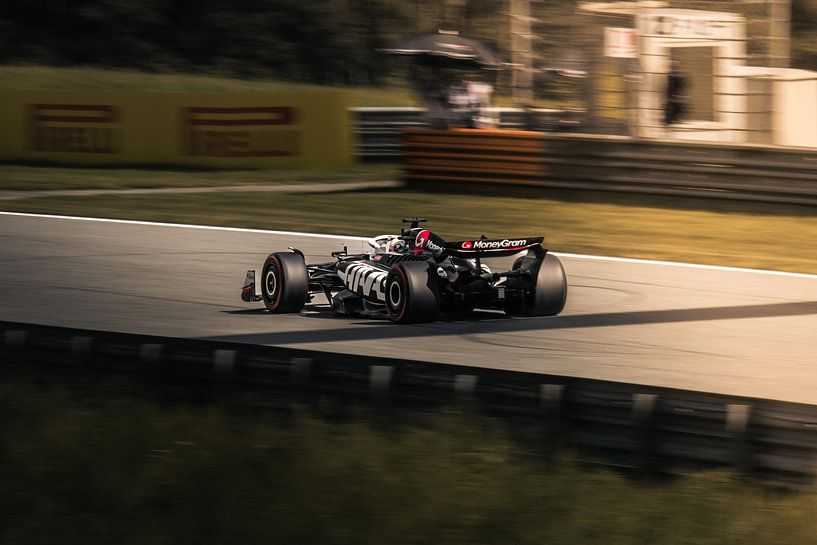 Haas Formule 1-auto (VF-24) van Tobias Wartenberg