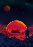 Weltraum- und Sternenabenteuer