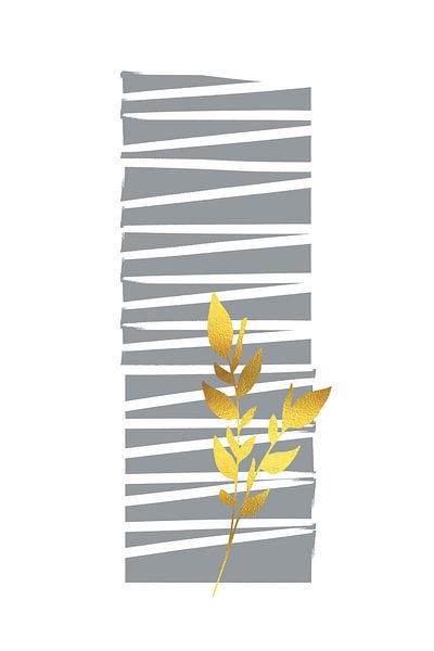 Minimalistisches Frühlingserwachen Nr. 1 von Melanie Viola