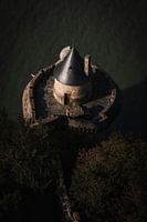 Maison de la Tour Mont Saint-Michel dans une lumière mystique