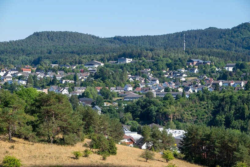 The village of Gerolstein in the German Volcano Eifel by Robin Verhoef