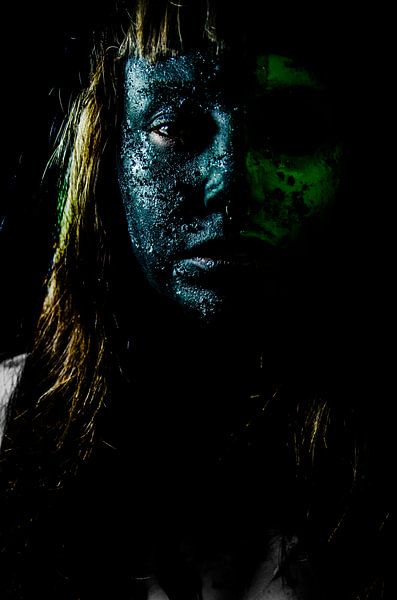 Artfully painted person by Atelier Liesjes