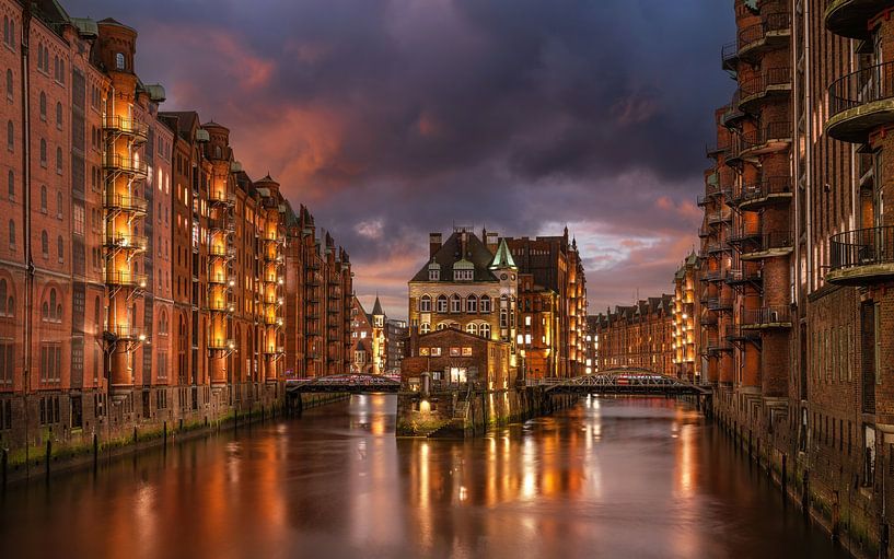 Speicherstadt, Hansestadt Hamburg, Deutschland von Alexander Ludwig