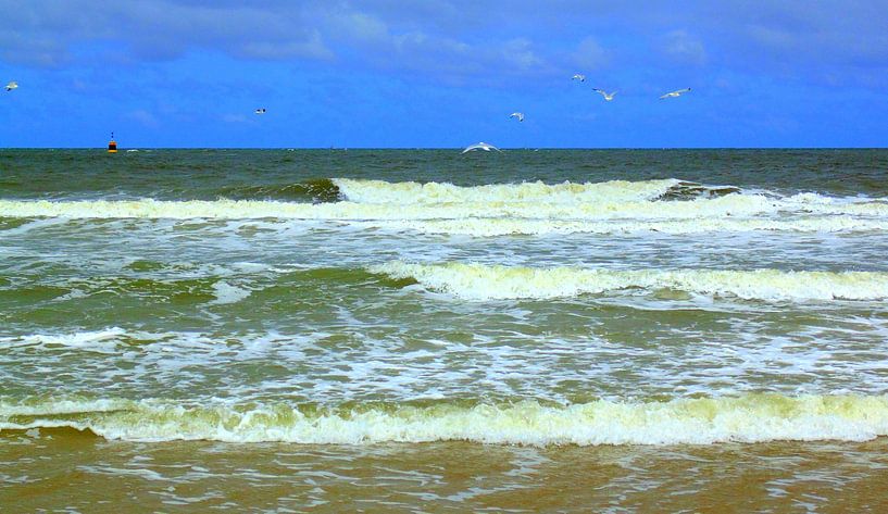 Noordzee Scheveningen by Koos Iperen