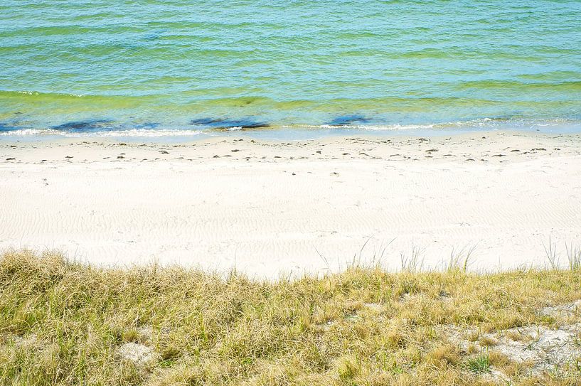 Sur la plage de sable de la mer Baltique par Martin Köbsch
