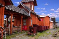 Historische Westernstadt Kanada