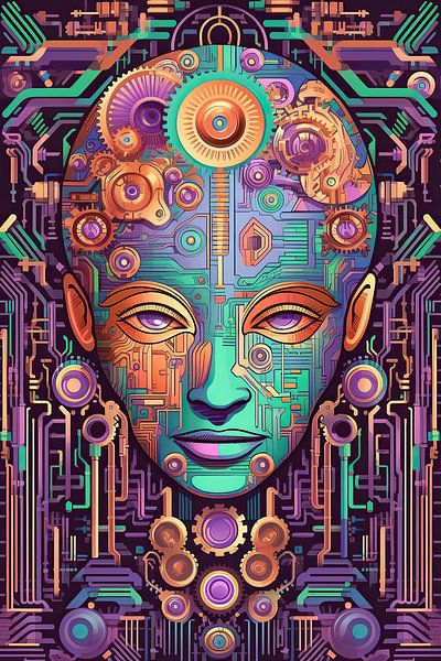 Painting The Melody of Perceptions by ARTEO Paintings