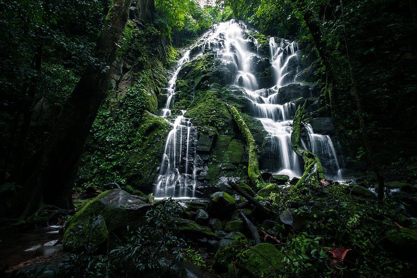 Wasserfall in Rincon de la Vieja, Costa Rica von Martijn Smeets